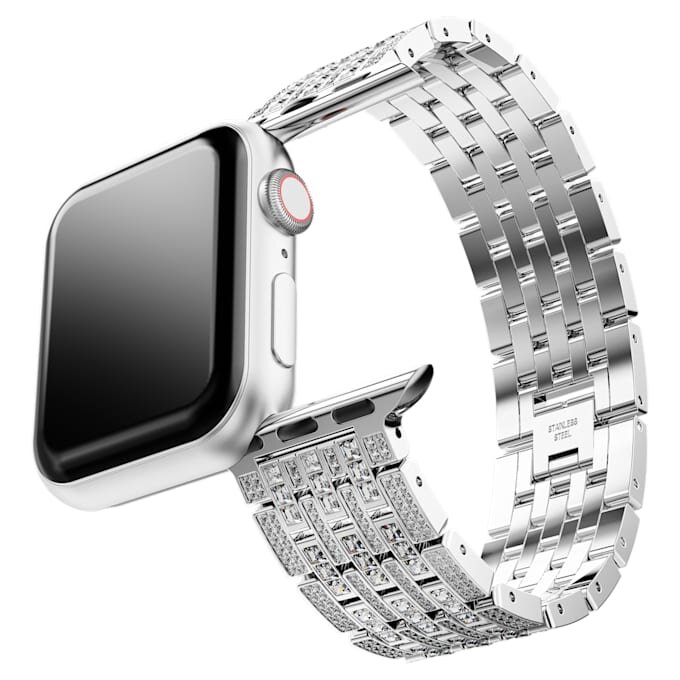 Λουράκι Princess για Apple Watch® 40 mm & 41 mm, ασημί απόχρωση, ανοξείδωτο ατσάλι Λουράκι Princess για Apple Watch® 40 mm & 41 mm, ασημί απόχρωση, ανοξείδωτο ατσάλι