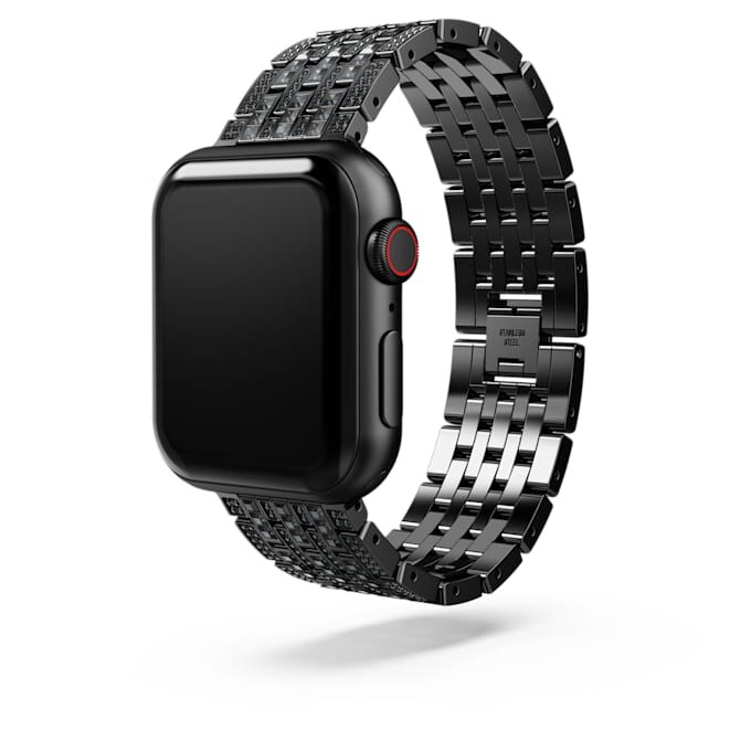 Λουράκι Princess για Apple Watch® 40 mm & 41 mm, μαύρο, μαύρο φινίρισμα Λουράκι Princess για Apple Watch® 40 mm & 41 mm, μαύρο, μαύρο φινίρισμα