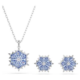 Μαγικό σετ «Snowflake», μπλε, επιροδιωμένο