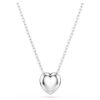 Μενταγιόν Ariana Grande X Swarovski με μικτή κοπή, καρδιά, λευκό, επιμεταλλωμένο με ρόδιο Μενταγιόν Ariana Grande X Swarovski με μικτή κοπή, καρδιά, λευκό, επιμεταλλωμένο με ρόδιο