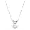 Μενταγιόν Bella V με στρογγυλή κοπή, μπλε, επιμεταλλωμένο με ρόδιο Μενταγιόν Bella V με στρογγυλή κοπή, μπλε, επιμεταλλωμένο με ρόδιο