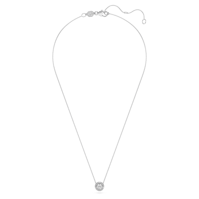 Μενταγιόν Eternity Halo Solitaire με διαμάντια εργαστηριακής καλλιέργειας 0,59 καράτια συνολικά, στρογγυλό σχήμα, λευκό χρυσό 14K Μενταγιόν Eternity Halo Solitaire με διαμάντια εργαστηριακής καλλιέργειας 0,59 καράτια συνολικά, στρογγυλό σχήμα, λευκό χρυσό 14K