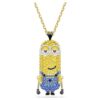 Μενταγιόν Minions Kevin με pavé, πολύχρωμο, επιχρυσωμένο Μενταγιόν Minions Kevin με pavé, πολύχρωμο, επιχρυσωμένο