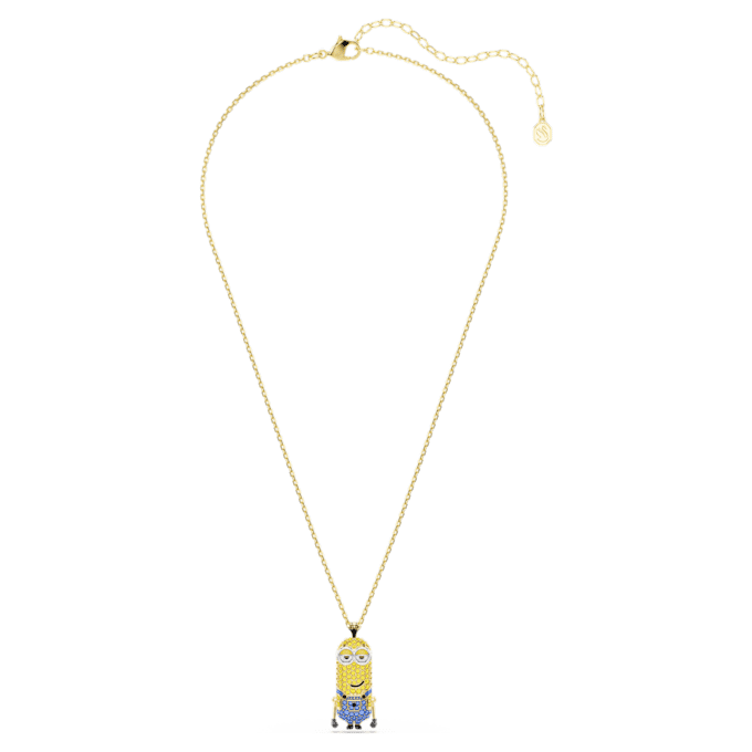 Μενταγιόν Minions Kevin με pavé, πολύχρωμο, επιχρυσωμένο Μενταγιόν Minions Kevin με pavé, πολύχρωμο, επιχρυσωμένο