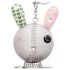 Μπρελόκ για τσάντα Mathilde Rabbit, γκρι, ανοξείδωτο ατσάλι Μπρελόκ για τσάντα Mathilde Rabbit, γκρι, ανοξείδωτο ατσάλι