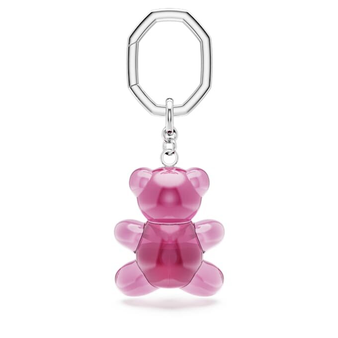 Μπρελόκ Teddy Bear, ροζ, επιροδιωμένο Μπρελόκ Teddy Bear, ροζ, επιροδιωμένο