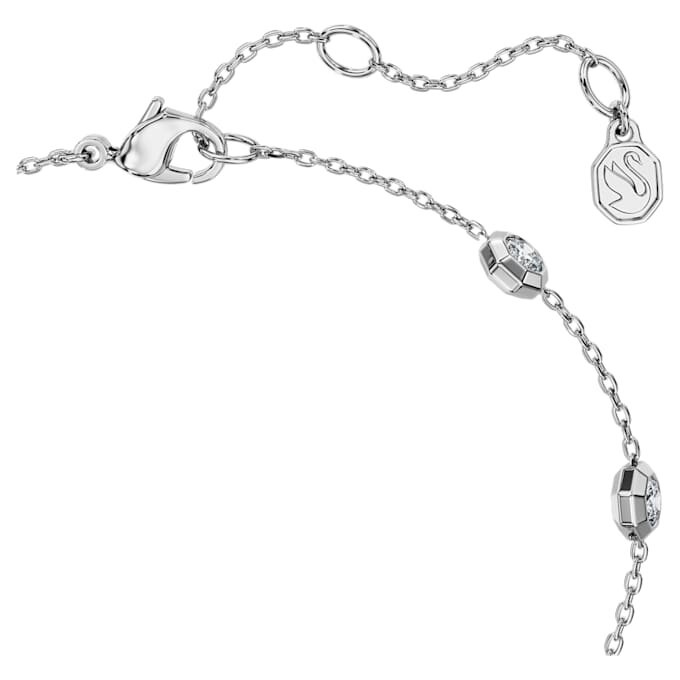 Οκταγωνικό βραχιόλι με διαμάντια εργαστηριακής καλλιέργειας 0,8 καράτια συνολικά, στρογγυλό σχήμα, ασήμι 925 Οκταγωνικό βραχιόλι με διαμάντια εργαστηριακής καλλιέργειας 0,8 καράτια συνολικά, στρογγυλό σχήμα, ασήμι 925