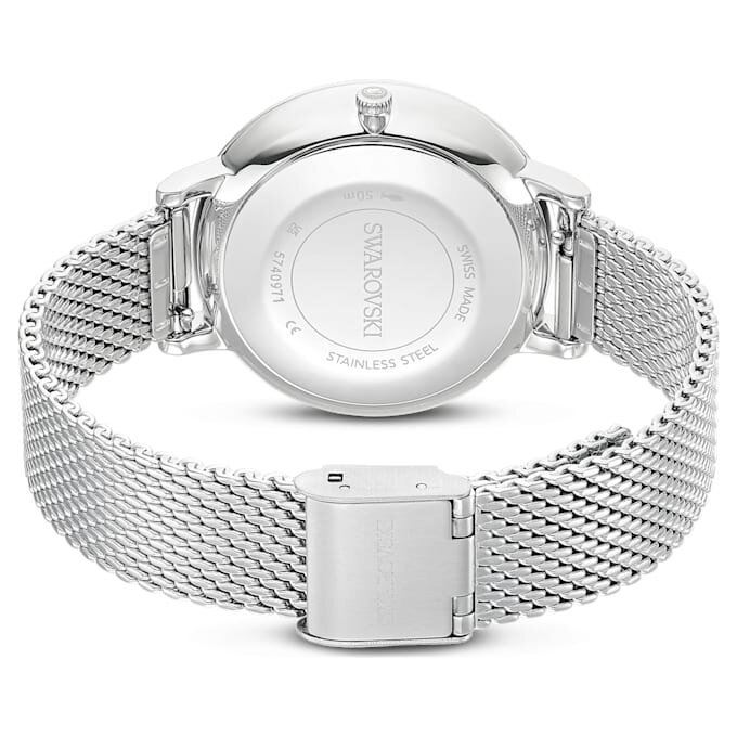 Ρολόι Clarica Swiss Made, μεταλλικό βραχιόλι, ασημί χρώμα, ανοξείδωτο ατσάλι Ρολόι Clarica Swiss Made, μεταλλικό βραχιόλι, ασημί χρώμα, ανοξείδωτο ατσάλι