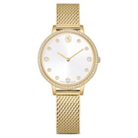 Ρολόι Clarica Swiss Made, μεταλλικό βραχιόλι, χρυσό χρώμα, φινίρισμα χρυσού χρώματος Ρολόι Clarica Swiss Made, μεταλλικό βραχιόλι, χρυσό χρώμα, φινίρισμα χρυσού χρώματος