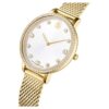 Ρολόι Clarica Swiss Made, μεταλλικό βραχιόλι, χρυσό χρώμα, φινίρισμα χρυσού χρώματος Ρολόι Clarica Swiss Made, μεταλλικό βραχιόλι, χρυσό χρώμα, φινίρισμα χρυσού χρώματος