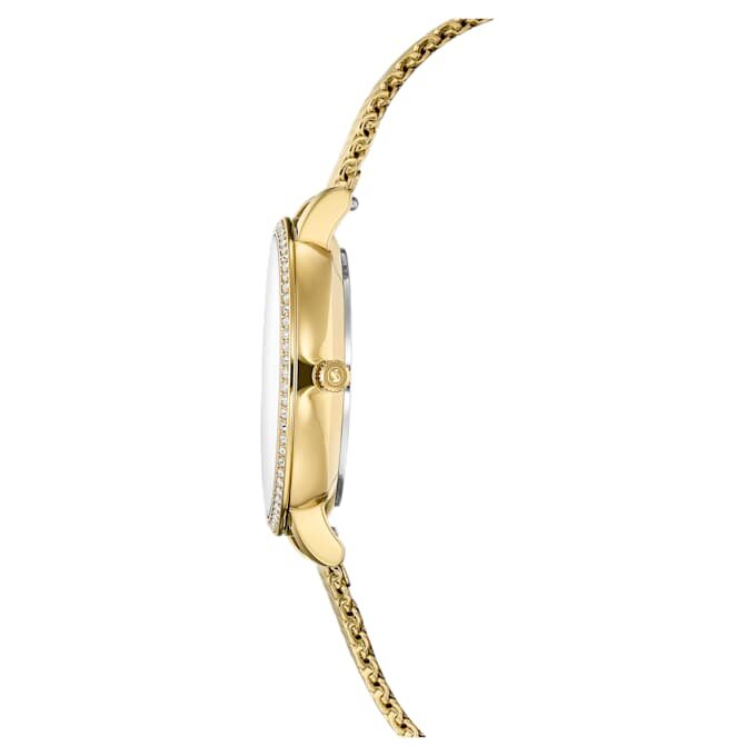 Ρολόι Clarica Swiss Made, μεταλλικό βραχιόλι, χρυσό χρώμα, φινίρισμα χρυσού χρώματος Ρολόι Clarica Swiss Made, μεταλλικό βραχιόλι, χρυσό χρώμα, φινίρισμα χρυσού χρώματος