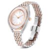 Ρολόι Crystalline Aura Swiss Made, μεταλλικό βραχιόλι, χρώμα ροζ χρυσού, φινίρισμα από μείγμα μετάλλων Ρολόι Crystalline Aura Swiss Made, μεταλλικό βραχιόλι, χρώμα ροζ χρυσού, φινίρισμα από μείγμα μετάλλων