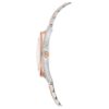 Ρολόι Crystalline Aura Swiss Made, μεταλλικό βραχιόλι, χρώμα ροζ χρυσού, φινίρισμα από μείγμα μετάλλων Ρολόι Crystalline Aura Swiss Made, μεταλλικό βραχιόλι, χρώμα ροζ χρυσού, φινίρισμα από μείγμα μετάλλων