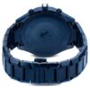 Ρολόι Dextera Chrono 39 mm, ελβετικής κατασκευής, μεταλλικό βραχιόλι, μπλε, μπλε φινίρισμα