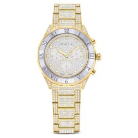 Ρολόι Dextera Lux Swiss Made, μεταλλικό βραχιόλι, χρυσό χρώμα, φινίρισμα χρυσού χρώματος