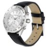 Ρολόι Dextera Tachymetre Swiss Made, δερμάτινο λουράκι, ασημί απόχρωση, ανοξείδωτο ατσάλι Ρολόι Dextera Tachymetre Swiss Made, δερμάτινο λουράκι, ασημί απόχρωση, ανοξείδωτο ατσάλι