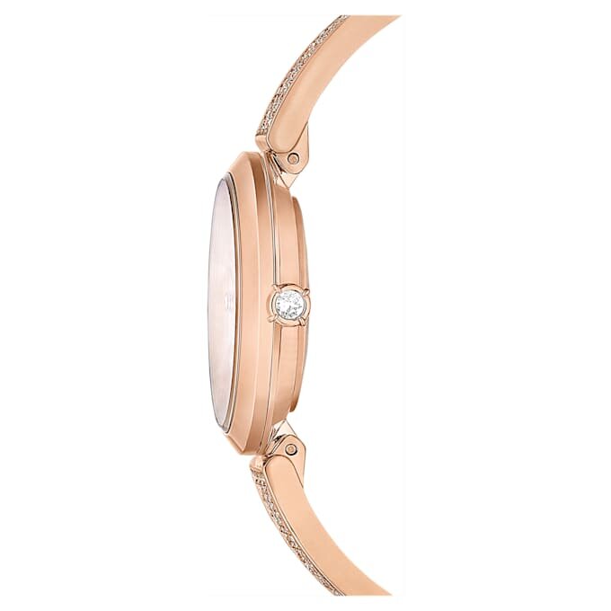 Ρολόι Illumina Swiss Made, μεταλλικό βραχιόλι, χρώμα ροζ χρυσού, φινίρισμα σε απόχρωση ροζ χρυσού Ρολόι Illumina Swiss Made, μεταλλικό βραχιόλι, χρώμα ροζ χρυσού, φινίρισμα σε απόχρωση ροζ χρυσού