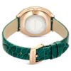 Ρολόι Imber Oval Swiss Made, δερμάτινο λουράκι, πράσινο, φινίρισμα σε απόχρωση ροζ χρυσού Ρολόι Imber Oval Swiss Made, δερμάτινο λουράκι, πράσινο, φινίρισμα σε απόχρωση ροζ χρυσού