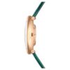Ρολόι Imber Oval Swiss Made, δερμάτινο λουράκι, πράσινο, φινίρισμα σε απόχρωση ροζ χρυσού Ρολόι Imber Oval Swiss Made, δερμάτινο λουράκι, πράσινο, φινίρισμα σε απόχρωση ροζ χρυσού