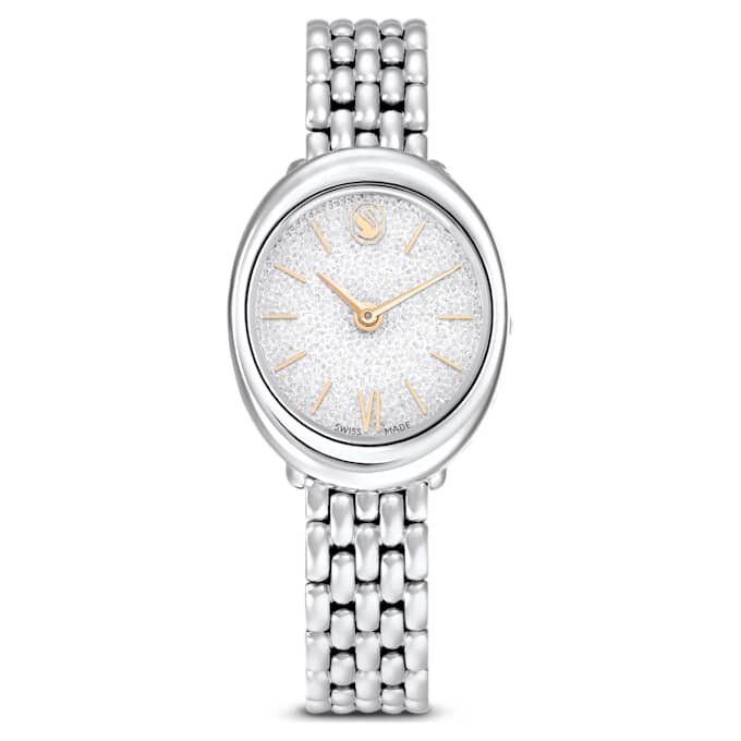 Ρολόι Imber Oval Swiss Made, μεταλλικό βραχιόλι, ασημί απόχρωση, ανοξείδωτο ατσάλι Ρολόι Imber Oval Swiss Made, μεταλλικό βραχιόλι, ασημί απόχρωση, ανοξείδωτο ατσάλι