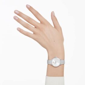 Ρολόι Imber Swiss Made, μεταλλικό βραχιόλι, ασημί απόχρωση, ανοξείδωτο ατσάλι
