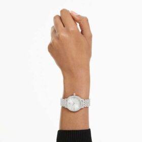 Ρολόι Imber Swiss Made, μεταλλικό βραχιόλι, ασημί απόχρωση, ανοξείδωτο ατσάλι