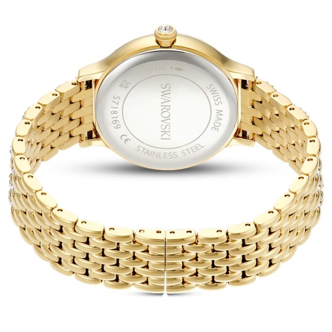 Ρολόι Imber Swiss Made, μεταλλικό βραχιόλι, χρυσό χρώμα, φινίρισμα χρυσού χρώματος Ρολόι Imber Swiss Made, μεταλλικό βραχιόλι, χρυσό χρώμα, φινίρισμα χρυσού χρώματος