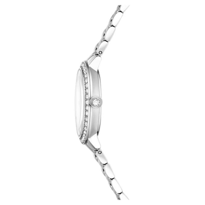 Ρολόι Matrix 3-Link Swiss Made, μεταλλικό βραχιόλι, ασημί απόχρωση, ανοξείδωτο ατσάλι Ρολόι Matrix 3-Link Swiss Made, μεταλλικό βραχιόλι, ασημί απόχρωση, ανοξείδωτο ατσάλι