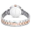 Ρολόι Matrix 3-Link Swiss Made, μεταλλικό βραχιόλι, ασημί απόχρωση, φινίρισμα σε απόχρωση ροζ χρυσού Ρολόι Matrix 3-Link Swiss Made, μεταλλικό βραχιόλι, ασημί απόχρωση, φινίρισμα σε απόχρωση ροζ χρυσού