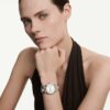 Ρολόι Matrix Date Swiss Made, μεταλλικό βραχιόλι, χρώμα ροζ χρυσού, φινίρισμα από μείγμα μετάλλων