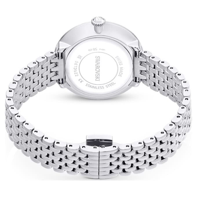 Ρολόι Matrix Tennis 7-Link, ελβετικής κατασκευής, μεταλλικό βραχιόλι, ασημί απόχρωση, ανοξείδωτο ατσάλι Ρολόι Matrix Tennis 7-Link, ελβετικής κατασκευής, μεταλλικό βραχιόλι, ασημί απόχρωση, ανοξείδωτο ατσάλι