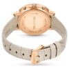Ρολόι Matrix Tennis Chrono Swiss Made, δερμάτινο λουράκι, μπεζ, φινίρισμα σε απόχρωση ροζ χρυσού Ρολόι Matrix Tennis Chrono Swiss Made, δερμάτινο λουράκι, μπεζ, φινίρισμα σε απόχρωση ροζ χρυσού