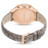 Ρολόι Octea Chrono Swiss Made, δερμάτινο λουράκι, γκρι, φινίρισμα σε απόχρωση ροζ χρυσού Ρολόι Octea Chrono Swiss Made, δερμάτινο λουράκι, γκρι, φινίρισμα σε απόχρωση ροζ χρυσού