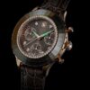 Ρολόι Octea Chrono Swiss Made, δερμάτινο λουράκι, γκρι, φινίρισμα σε απόχρωση ροζ χρυσού Ρολόι Octea Chrono Swiss Made, δερμάτινο λουράκι, γκρι, φινίρισμα σε απόχρωση ροζ χρυσού