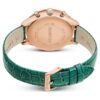 Ρολόι Octea Chrono Swiss Made, δερμάτινο λουράκι, πράσινο, φινίρισμα σε απόχρωση ροζ χρυσού Ρολόι Octea Chrono Swiss Made, δερμάτινο λουράκι, πράσινο, φινίρισμα σε απόχρωση ροζ χρυσού