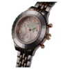 Ρολόι Octea Chrono Swiss Made, μεταλλικό βραχιόλι, χρώμα ροζ χρυσού, φινίρισμα από μείγμα μετάλλων