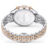 Ρολόι Octea Chrono Swiss Made, μεταλλικό βραχιόλι, χρώμα ροζ χρυσού, φινίρισμα από μείγμα μετάλλων