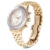 Ρολόι Octea Chrono Swiss Made, μεταλλικό βραχιόλι, χρυσό χρώμα, φινίρισμα σε χρώμα σαμπάνιας Ρολόι Octea Chrono Swiss Made, μεταλλικό βραχιόλι, χρυσό χρώμα, φινίρισμα σε χρώμα σαμπάνιας