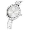 Ρολόι-βραχιόλι Matrix Swiss Made, βραχιόλι με κρύσταλλα, λευκό, ανοξείδωτο ατσάλι Ρολόι-βραχιόλι Matrix Swiss Made, βραχιόλι με κρύσταλλα, λευκό, ανοξείδωτο ατσάλι