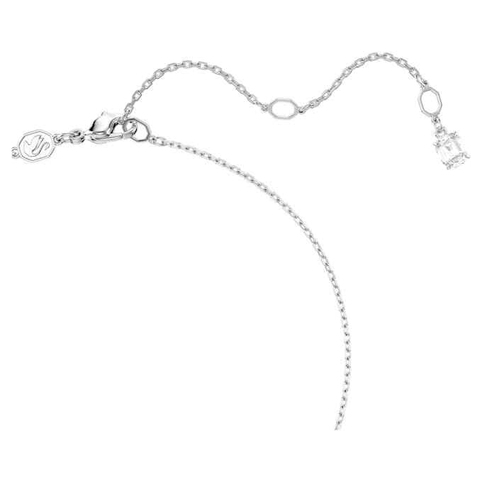 Σετ Ariana Grande X Swarovski με ανάμεικτα κοψίματα, καρδιά, λευκό, επιμεταλλωμένο με ρόδιο Σετ Ariana Grande X Swarovski με ανάμεικτα κοψίματα, καρδιά, λευκό, επιμεταλλωμένο με ρόδιο