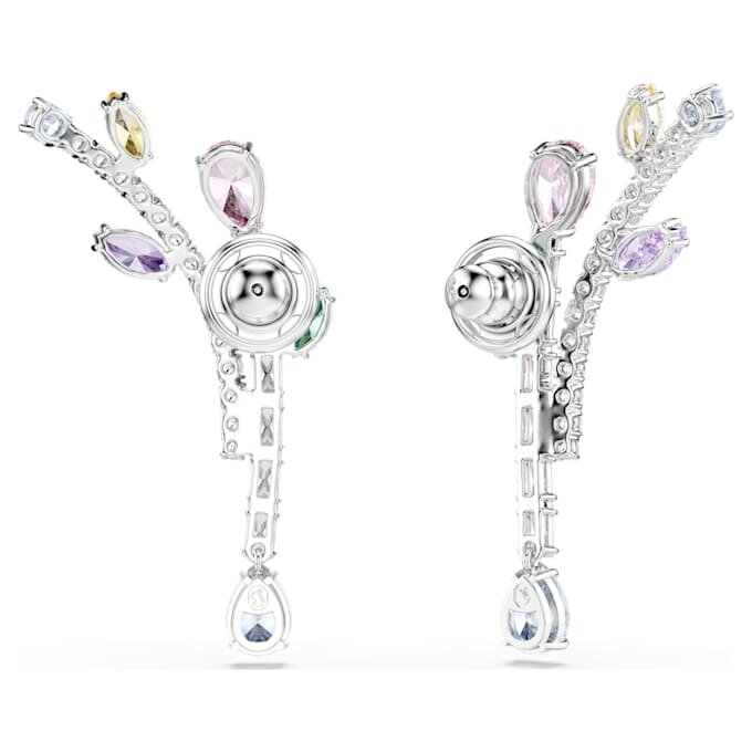 Σκουλαρίκια Ariana Grande X Swarovski με κρεμαστά στοιχεία, ποικίλων κοπών, πολύχρωμα, επιμεταλλωμένα με ρόδιο Σκουλαρίκια Ariana Grande X Swarovski με κρεμαστά στοιχεία, ποικίλων κοπών, πολύχρωμα, επιμεταλλωμένα με ρόδιο