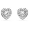 Σκουλαρίκια Ariana Grande X Swarovski με κρύσταλλα διαφόρων κοπών, σε σχήμα καρδιάς, λευκά, επιχρυσωμένα με ρόδιο Σκουλαρίκια Ariana Grande X Swarovski με κρύσταλλα διαφόρων κοπών, σε σχήμα καρδιάς, λευκά, επιχρυσωμένα με ρόδιο
