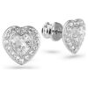 Σκουλαρίκια Ariana Grande X Swarovski με κρύσταλλα διαφόρων κοπών, σε σχήμα καρδιάς, λευκά, επιχρυσωμένα με ρόδιο Σκουλαρίκια Ariana Grande X Swarovski με κρύσταλλα διαφόρων κοπών, σε σχήμα καρδιάς, λευκά, επιχρυσωμένα με ρόδιο