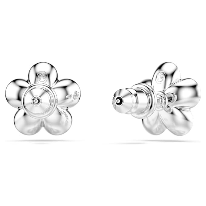 Σκουλαρίκια Ariana Grande X Swarovski με κρύσταλλο σε σχήμα μαργαριταριού, στρογγυλή κοπή, λουλούδι, λευκό, επιροδιωμένα Σκουλαρίκια Ariana Grande X Swarovski με κρύσταλλο σε σχήμα μαργαριταριού, στρογγυλή κοπή, λουλούδι, λευκό, επιροδιωμένα