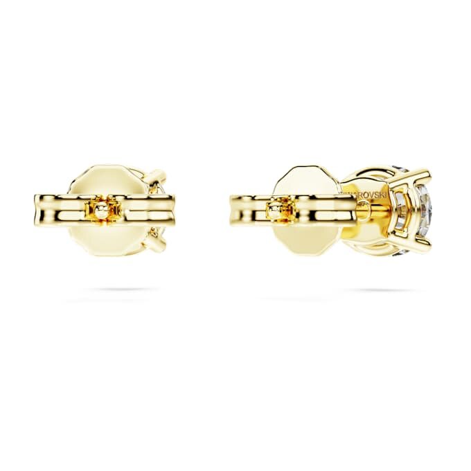 Σκουλαρίκια Eternity Solitaire με διαμάντια εργαστηριακής καλλιέργειας 1 Ct συνολικά, στρογγυλό σχήμα, κίτρινο χρυσό 14K Σκουλαρίκια Eternity Solitaire με διαμάντια εργαστηριακής καλλιέργειας 1 Ct συνολικά, στρογγυλό σχήμα, κίτρινο χρυσό 14K