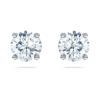Σκουλαρίκια Eternity Solitaire με διαμάντια εργαστηριακής καλλιέργειας 2 Ct Tw, στρογγυλό σχήμα, λευκόχρυσο 14K Σκουλαρίκια Eternity Solitaire με διαμάντια εργαστηριακής καλλιέργειας 2 Ct Tw, στρογγυλό σχήμα, λευκόχρυσο 14K