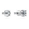 Σκουλαρίκια Eternity Solitaire με διαμάντια εργαστηριακής καλλιέργειας 2 Ct Tw, στρογγυλό σχήμα, λευκόχρυσο 14K Σκουλαρίκια Eternity Solitaire με διαμάντια εργαστηριακής καλλιέργειας 2 Ct Tw, στρογγυλό σχήμα, λευκόχρυσο 14K