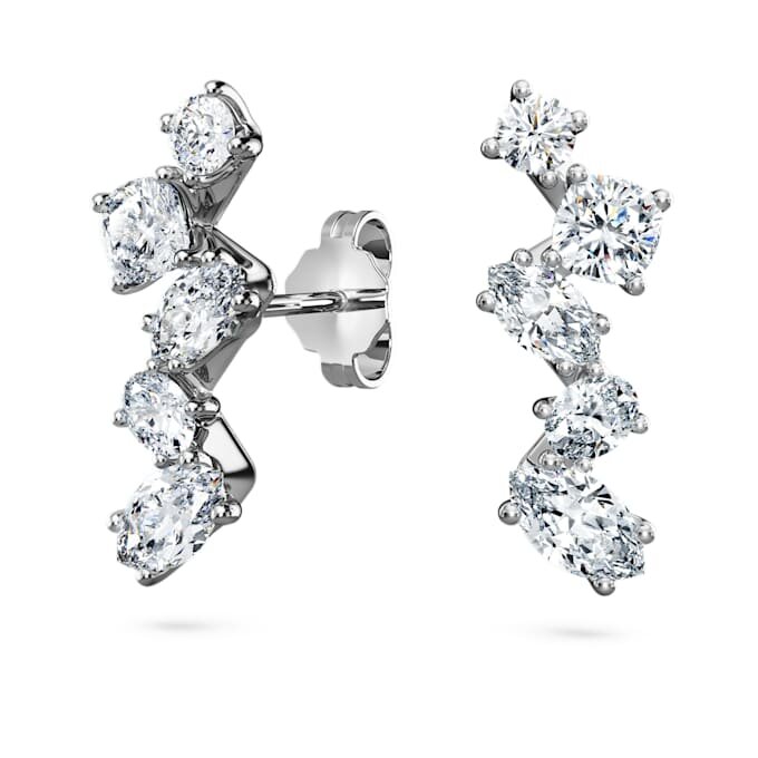 Σκουλαρίκια τύπου «Ear Cuffs» Galaxy με διαμάντια εργαστηριακής καλλιέργειας 1,25 καράτια συνολικά, ανάμεικτα σχήματα, λευκόχρυσο 14 καρατίων Σκουλαρίκια τύπου «Ear Cuffs» Galaxy με διαμάντια εργαστηριακής καλλιέργειας 1,25 καράτια συνολικά, ανάμεικτα σχήματα, λευκόχρυσο 14 καρατίων