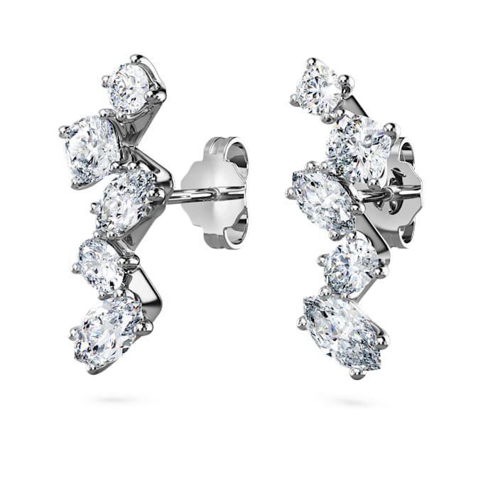 Σκουλαρίκια τύπου «Ear Cuffs» Galaxy με διαμάντια εργαστηριακής καλλιέργειας 1,25 καράτια συνολικά, ανάμεικτα σχήματα, λευκόχρυσο 14 καρατίων Σκουλαρίκια τύπου «Ear Cuffs» Galaxy με διαμάντια εργαστηριακής καλλιέργειας 1,25 καράτια συνολικά, ανάμεικτα σχήματα, λευκόχρυσο 14 καρατίων