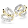 Σκουλαρίκια τύπου «Ear Cuffs» Hyperbola με μικτή κοπή, λευκά, φινίρισμα από μείγμα μετάλλων Σκουλαρίκια τύπου «Ear Cuffs» Hyperbola με μικτή κοπή, λευκά, φινίρισμα από μείγμα μετάλλων